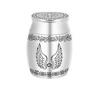 Xinsheinelry Urne funéraire pour chats et chiens - Urne funéraire pour animaux de compagnie - Urne angélique pour chien - Urne commémorative pour animal domestique - Fournitures de souvenirs pour