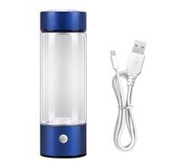 Xinsheinelry Verres à eau riche en hydrogène - Bouteilles d'eau hydrogène - Générateur d'eau - Bouteille en verre antioxydants Lonizer