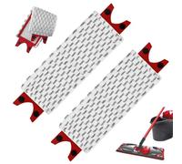 XINSUO® 2 PCS Convient Vileda Recharge UltraMax,Serpillere Recharge pour à Tous Les Systèmes de Balais à Plats Vileda,pour Tous Types de Sols,Recharge Lavable et Réutilisable pour Nettoyage des Sols