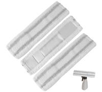 XINSUO® Lot de 3 chiffons en microfibre pour nettoyeur de vitres Karcher WV1 WV50 WV75,Bonnettes microfibre accessoire,Élimine efficacement la saleté et les rayures