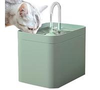 XINXI Fontaine À Eau pour Chat, Ultra Silencieuse 1.5 L Fontaine A Eau Chat sans Fil, Chat Fontaine d'eau pour Animaux De Compagnie avec Filtre pour Chats Oiseaux Chiens