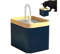 XINXI Fontaine À Eau pour Chat, Ultra Silencieuse 1.5 L Fontaine A Eau Chat sans Fil, Chat Fontaine d'eau pour Animaux De Compagnie avec Filtre pour Chats Oiseaux Chiens