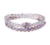 XINXINIO Bracelet en améthyste - Design culturel contemporain