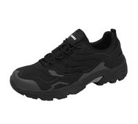 XINXINIO Paire de chaussures de randonnée unisexes - Coupe large pour les randonnées en couple et la ville, Noir , 37 EU