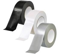 Xinxinphi 3 Rouleaux 50mm x 20m Ruban Adhésif Toilé, Heavy Duty Duct Tape pour Intérieur & Extérieur Ruban Renforcé Imperméable pour Réparations, Fixation, Regrouper, Scellement, Emballage, Marquage