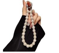 XINXWEN Lanière de téléphone en Perles Strass, chaîne Poignet | Chaîne courte portative et pendentif porte-clés for accessoires de coque de téléphone