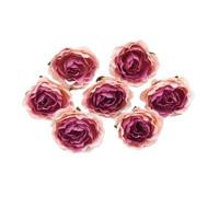 XINXWEN Têtes de Roses de Noël 4 cm for décoration de Mariage et de mariée | Têtes de fleurs artificielles for la maison, le scrapbooking et la décoration de vacances