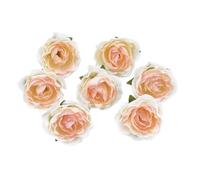 XINXWEN Têtes de Roses de Noël 4 cm for décoration de Mariage et de mariée | Têtes de fleurs artificielles for la maison, le scrapbooking et la décoration de vacances
