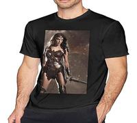 XINYANGDAO Gal Gadot Men's Short-Sleeve Cool Novelty Design Graphic T-Shirts Size M