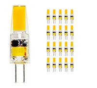XINYANSEE 20 pack Ampoule LED G4 2.5W Économie d'énergie Équivalent 20W Lampe Halogène/Ampoules Incandescente COB LED 1505 AC/DC12V 210LM 360°Angle de Faisceau pour Appliques Lustres