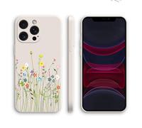 XINYEXIN Coque pour OnePlus Nord 5 5G avec Motif Mignon, Étui Silicone Souple Antichoc - Flowers, White