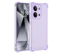 XINYEXIN Coque pour Xiaomi Redmi 15C 4G/5G / Poco C85 4G - Étui Mat Translucide en Silicone Souple TPU Antichoc avec Coins Renforcés et Anti-Traces de Doigt - Violet