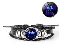 Xinyig Bracelet constellation, design inspiré de l'astrologie, signification spirituelle, Cuir