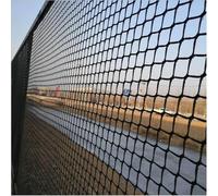 Xinyilau Filet de barrière for équipement de Sport, résistance à la Traction et aux Chocs, Filet de barrière Portable adapté aux terrains de Volley-Ball(3x5m(9.8x16.4ft))