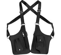 Xinyilau Sac à aisselles à Double épaule amélioré for hommes, nouveau harnais antivol for hommes, sac tactique 2026(Black)