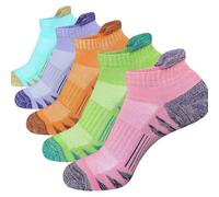 XINYIN 5 Paires Socks Athletic Sock Running Sports Sports Tock Trainer Pour Faire Du Jogging Jogging Tennis Daily Trainer Athletic Running Ankle Pour Adulte