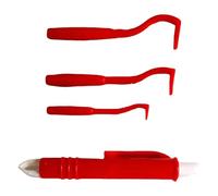 XINYIN ABS Pet Toaming Ensemble De 4 Tiques Fleas Removers Remover Ergonomic Grip Repoval Tool for Dog Sensitive Skin Skin Grooming Remover for Dog