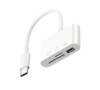 XINYIN Adaptateur USB C À Carte Mémoire pour Le Fichiers Fast Easy File Accès Fichier Connexion des Claviers Périphériques USB