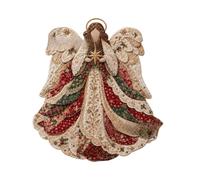 XINYIN Applique en tissu pour projet de couture, L | Décoration de Noël en patchwork - Décoration murale - Décoration saisonnière pour la maison