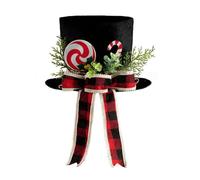 XINYIN Arbre D'étoile Fait À La Main Et Bowknot Tissu Décoration De Noël pour Les Espaces Extérieurs Intérieurs.