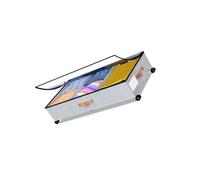 XINYIN Bac De Rangement Lit Multifonctionnel Avec Roues Coulissantes Et Tissu Oxford Renforcé Pour Espace Portable Boîte Rangement À Roulettes Permettant D'économiser L'espace