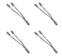 XINYIN Câble De Pull Séparateur En Y 2 Broches Femelle Double Mâle Pour L'alimentation La Carte Mère Réinitialisation Des Associations Changement Avec Câbles En Bronze Plaqués Canette Cordon