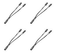 XINYIN Câble De Pull Séparateur En Y 2 Broches Femelle Double Mâle Pour L'alimentation La Carte Mère Réinitialisation Des Associations Changement Avec Câbles En Bronze Plaqués Canette Cordon