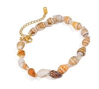 XINYIN Chaînes De Pied en Plastique Vacances Tropicales Motifs Thème Marin Cheville en Résine Imperméable Bijoux pour Activités Plein Air Cheville Vacances Oceanics