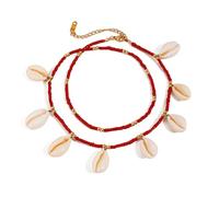 XINYIN Chaînes De Pied en Plastique Vacances Tropicales Motifs Thème Marin Cheville en Résine Imperméable Bijoux pour Activités Plein Air Cheville Vacances Oceanics