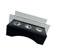 XINYIN Cheminées à alcool portables pour intérieur et extérieur, sans fumée, design en métal décoratif