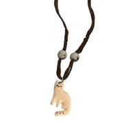 XINYIN Collier avec pendentif chat réglable style rétro ethnique pour femmes et filles Accessoire à thème tendance Collier à breloques polyvalent, taille unique, Comme décrit, Comme décrit.