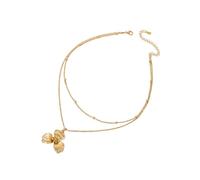 XINYIN Collier avec pendentif floral réglable en alliage - Design léger - Plusieurs tailles - Chaîne pour femme - Motif floral délicat, taille unique, Comme décrit, Comme décrit.