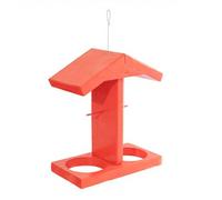 XINYIN Detachable Bowl Bird Water Feeders Weather Resistant Polyester Hanging Design for Outdoor Decoration Enthusiasts Feeders with Detachable Bowls