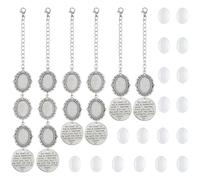 XINYIN Ensemble de breloques pour bouquet de mariage, fabrication de bijoux, pendentif à suspendre, texture en alliage pour créer une broche unique