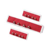 XINYIN Ensemble de Housses de Licou pour Cheval de Noël, pour Exposition | Accessoire de superposition en nylon 3 pièces avec décor de vacances rouge et blanc, d ' équitation prêt