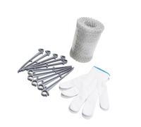 XINYIN Filtres À Feuilles De Gouttière Permanente Maillage Protection en Acier Résistant Intempéries pour Bâtiments Commerciaux Résidentiels Filet Prévention des Débris Défense