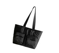 XINYIN Lightweight Quilted Shoulder Tote Bag Women's Puffer Work with Zipper & Compartments for Gym Shopping Travel Women's Puffer Toted