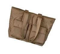 XINYIN Lightweight Quilted Shoulder Tote Bag Women's Puffer Work with Zipper & Compartments for Gym Shopping Travel Women's Puffer Toted