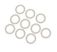 XINYIN Lot de 10 entretoises de remplacement pour pédales de vélo en acier inoxydable