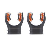 XINYIN Lot de 2 tuba en silicone pour plongée, embouchure de plongée, embout buccal compatible avec la plupart des régulateurs standard