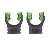 XINYIN Lot de 2 tuba en silicone pour plongée, embouchure de plongée, embout buccal compatible avec la plupart des régulateurs standard
