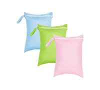 XINYIN Lot de 3 couches en tissu imperméable et réutilisable pour vêtements sales ou mouillés, maillots de bain, voyage, plage/piscine, Séparation des couleurs