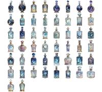 XINYIN Mystical Moon Cycle Bottle Stickers Pack of 50 Waterproof Pet Adhesive Designs for Guitar Laptop Decoration Laptop Stickers