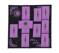 XINYIN Nappe de lecture en velours doux pour tarots mystiques, décoration de maison, méditations, nappe de table