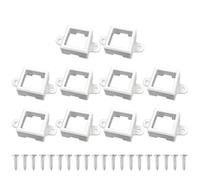 XINYIN Outdoor Light Holder Mount Universals LED Lamp Holders Mounting Clip with Screws Lamp Strips Bracket Enduring Outdoor Light Mounting Clip with Screws