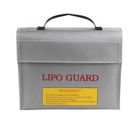 XINYIN Pochettes de protection solides et imperméables pour piles au lithium, petite solution de rangement multi-usages pour voyage, camping, essentiel, multifonction, ignifuge, 1 pièce.