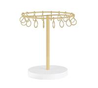 XINYIN Présentoir de rangement en métal pour pinces à cheveux élégant pour chambre à coucher et dortoirs d'université