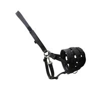 XINYIN Protège-museau De Cheval Léger Couvre-Bouche Confortable pour L'entraînement Et Les Compétitions Équestres Muselière De Pâturage Ventilée Et avec Licou Détachable Attaché