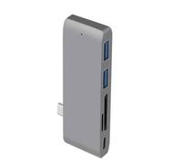 XINYIN Station d'accueil USB C pour ordinateur portable 4/5 en 1 Hubs USB C Multiport Adaptateur Dongle avec port USB C 3,5 mm