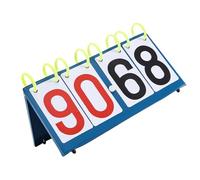 XINYIN Tableau de bord résistant aux intempéries pour sports d'intérieur et d'extérieur - Petit design - Transport facile - Compétition - Pliable - Affichage des scores de compétition